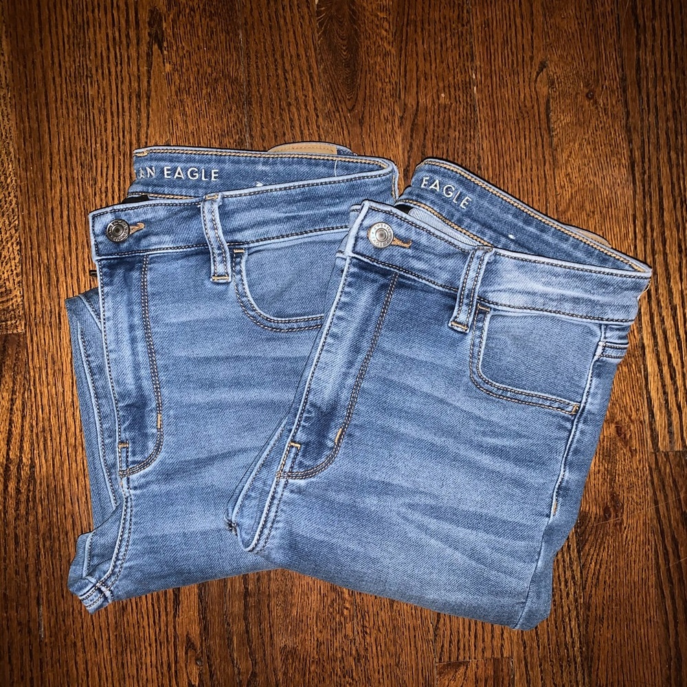 Two Pairs of Super Hi Rise | AEO